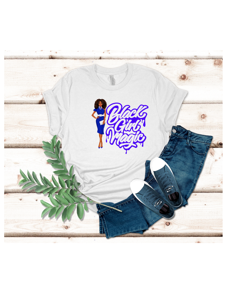 Short Sleeve T-Shirt-e (ZOB-Black girl Magic)