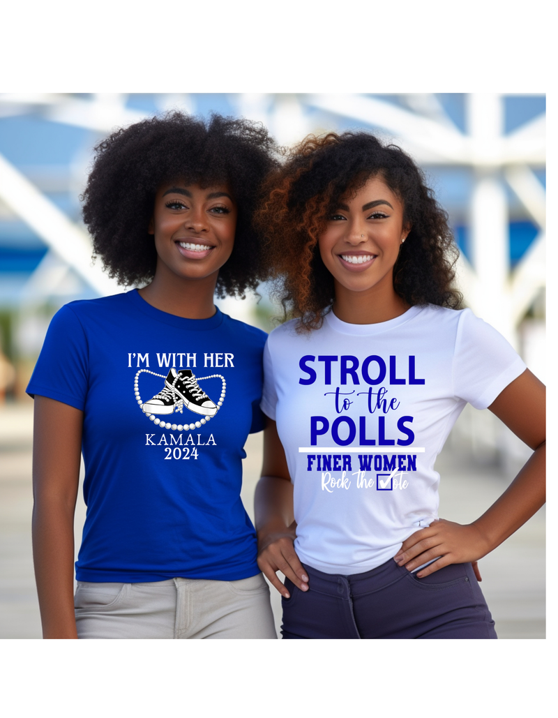 Short sleeve t-shirt (Stroll to the Poll)